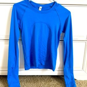 Lululemon long sleeve swiftly tech race length size 4
